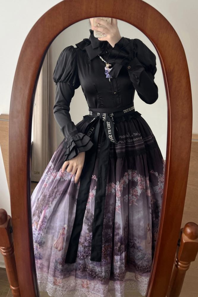 Nnstar Long Sleeves Gothic Lolita Blouse