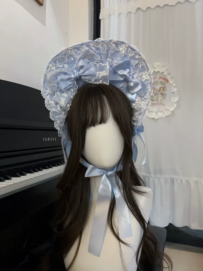 Love Prelude Lolita Jumper Dress, Blouse, Bonnet and Headbow