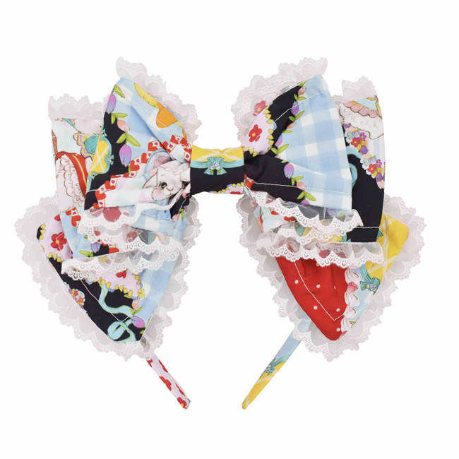 Showa Kaleidoscope Lolita One Piece, Salopette and Skirt - IN Stock