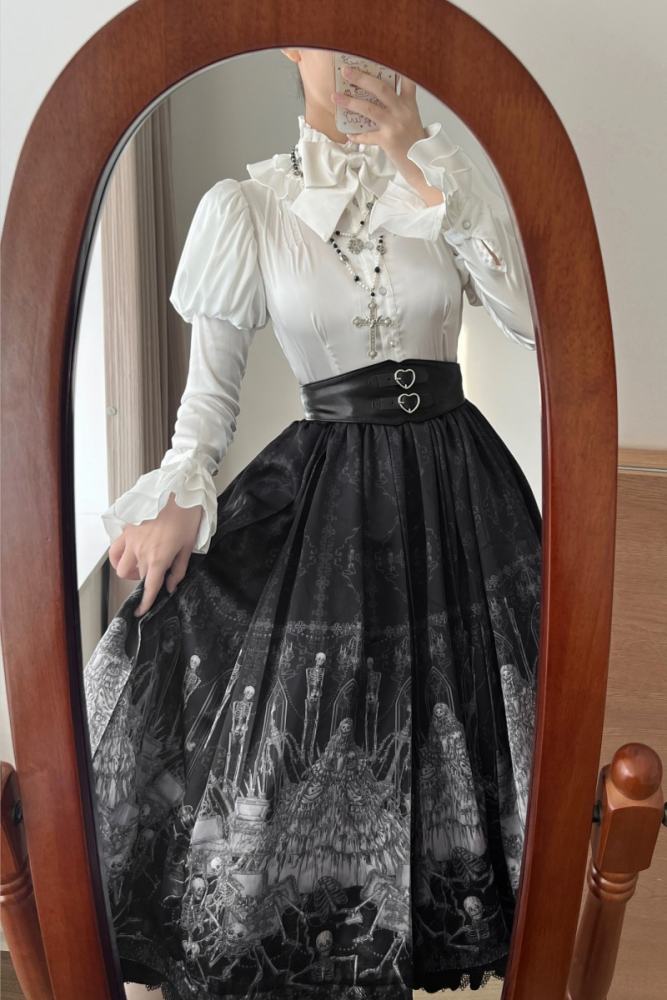 Nnstar Long Sleeves Gothic Lolita Blouse