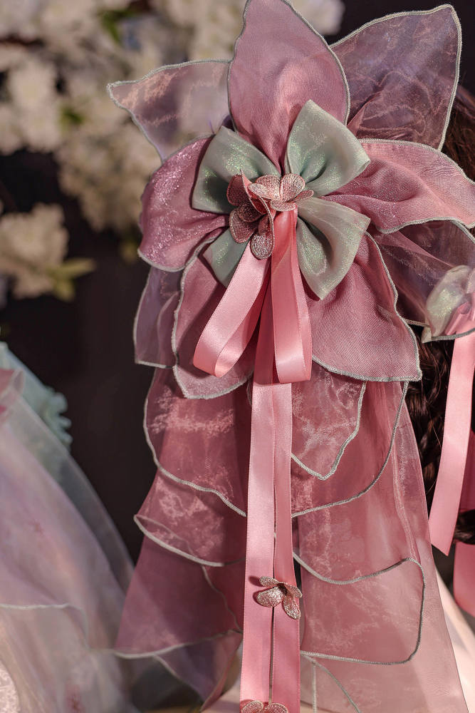 Bramble Rose ~Flower Stream~ Lolita Headdress Wristcuffs and Choker