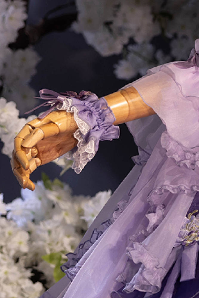 Bramble Rose ~Flower Stream~ Lolita Headdress Wristcuffs and Choker