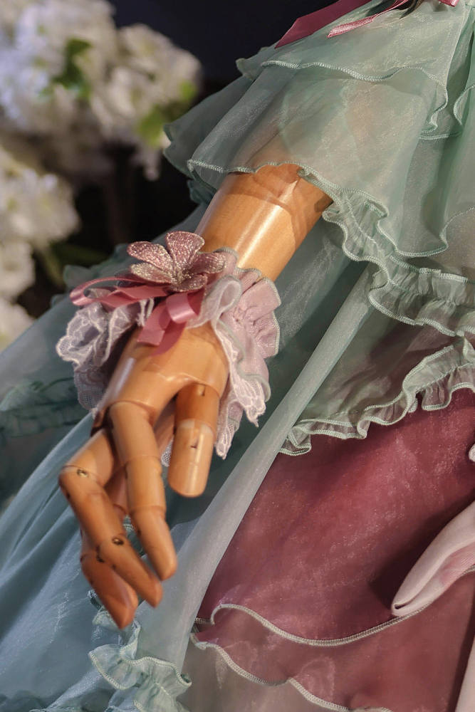 Bramble Rose ~Flower Stream~ Lolita Headdress Wristcuffs and Choker
