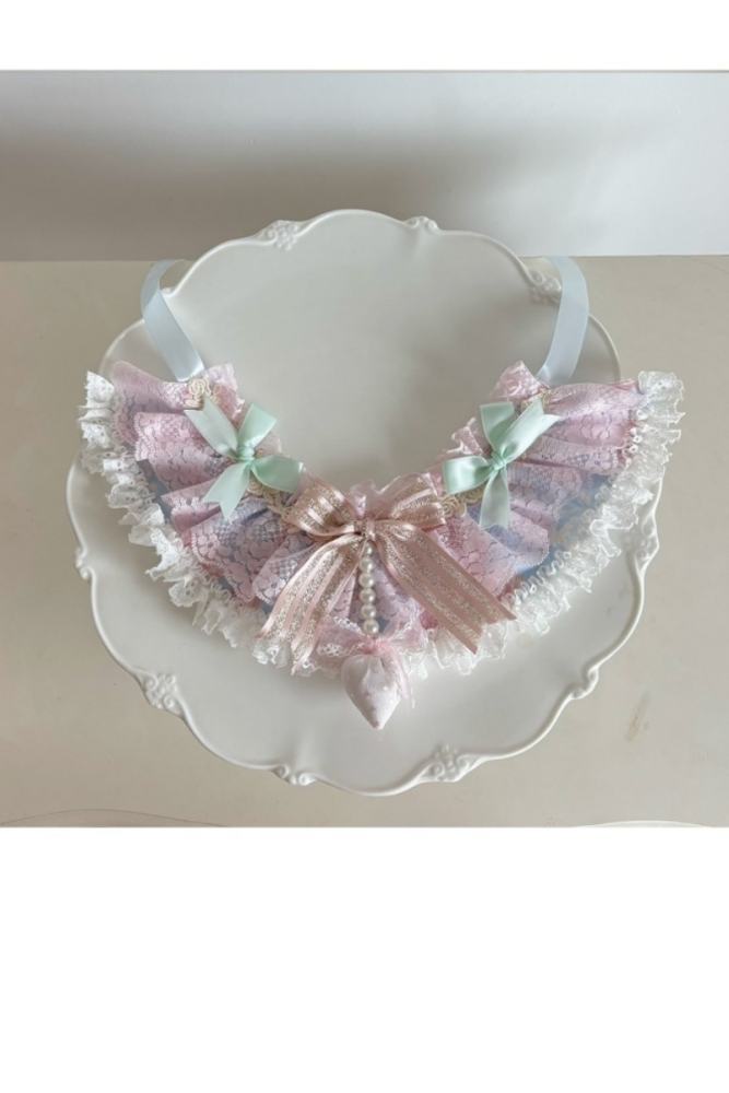 Ball Persica ~Spring Cherry Blossom Strawberry Cake~ Lolita Bonnet Choker and Bag