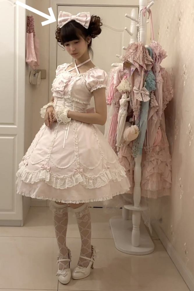 Candy Berry Cotton Lolita One Piece Dress and Headbow 4 Colors