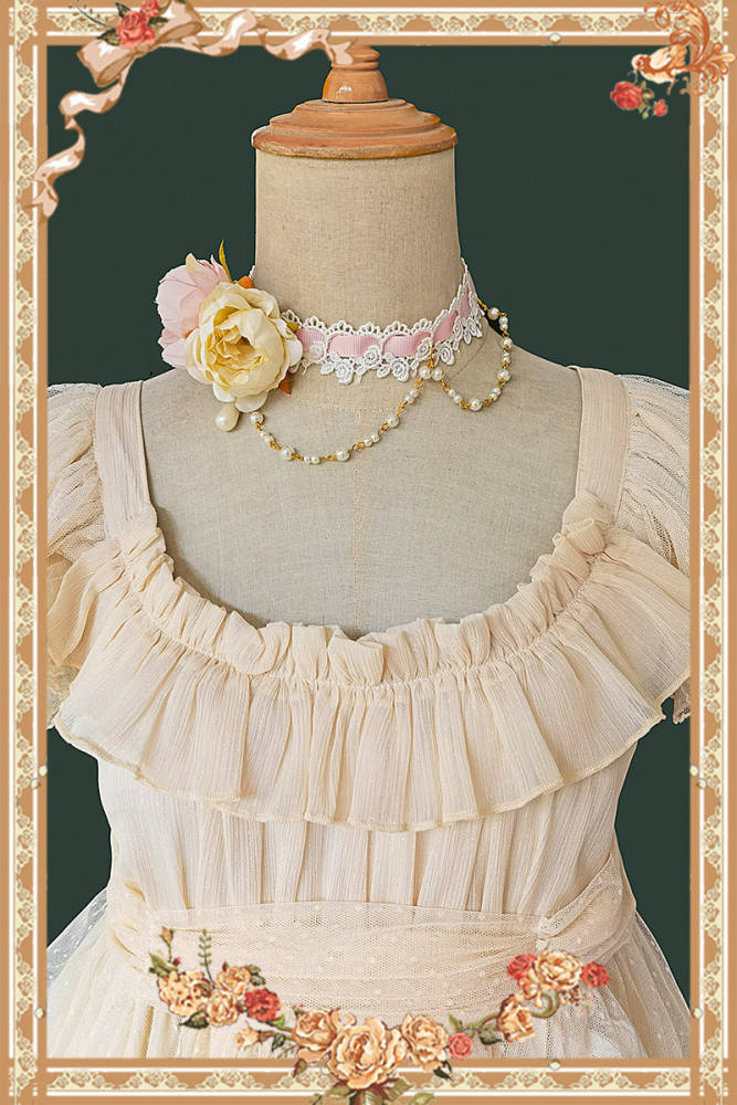 Infanta Lily Cotton Lolita Top, Skirt
