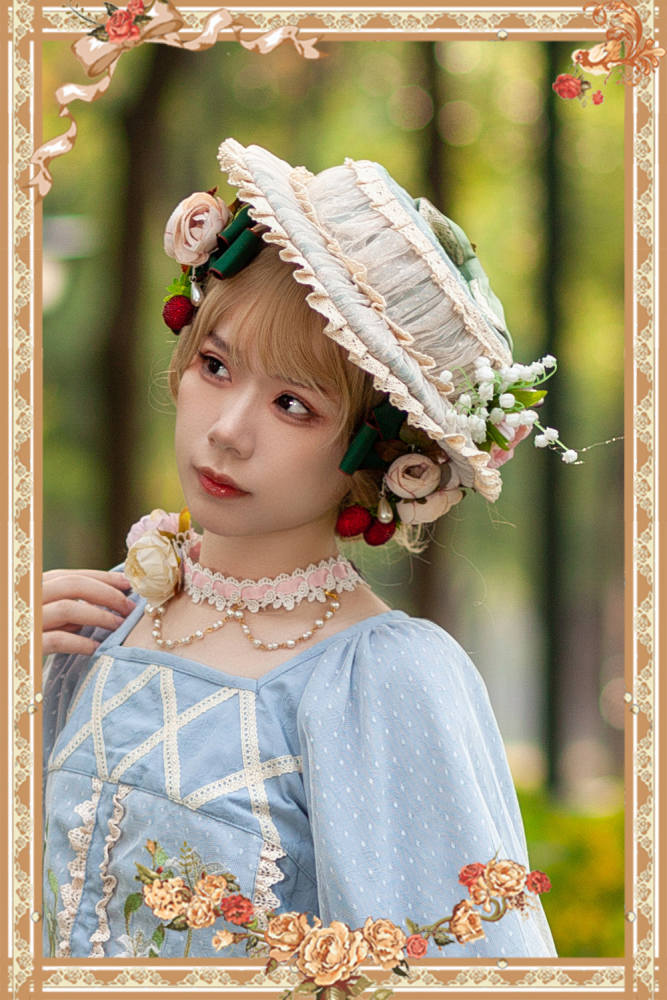 Infanta Lily Cotton Lolita Top, Skirt