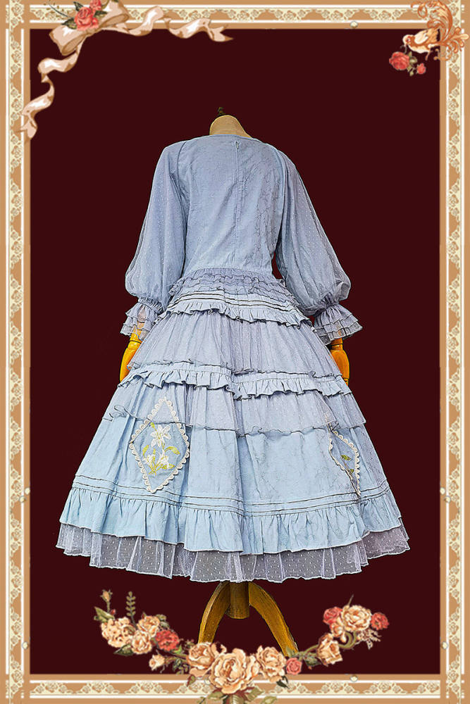 Infanta Lily Cotton Lolita Top, Skirt