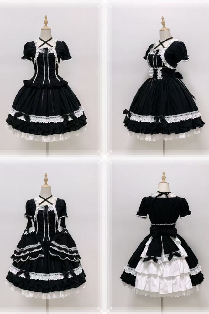 Rose and Neverland Haruhime Momoko Cotton Lolita Skirt Old School