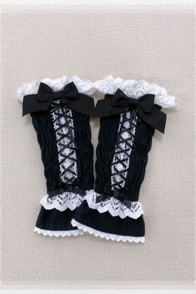Rose and Neverland Haruhime Momoko Lolita Bonnet and Sleeves