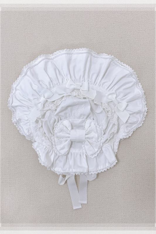 Rose and Neverland Haruhime Momoko Lolita Bonnet and Sleeves