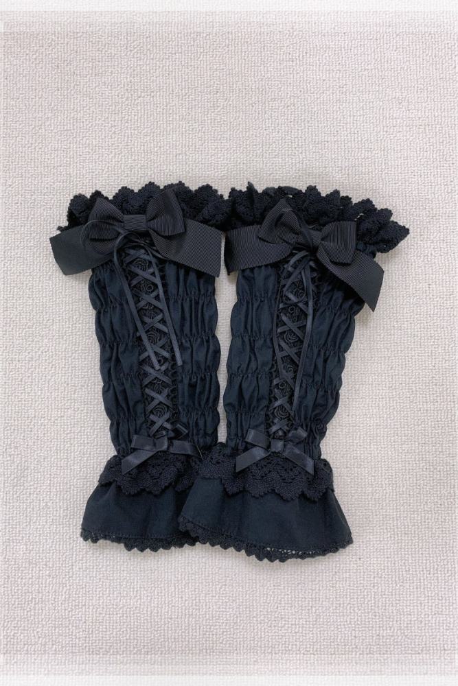 Rose and Neverland Haruhime Momoko Lolita Bonnet and Sleeves