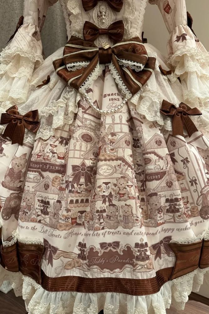 Meng Fu Zi Bear Workshop Classic Lolita Dress and Blouse