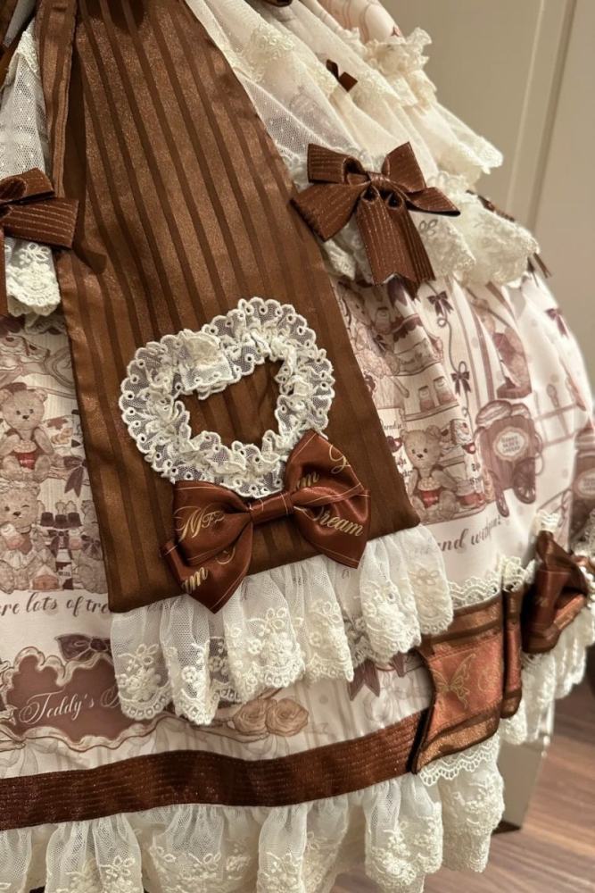 Meng Fu Zi Bear Workshop Classic Lolita Dress and Blouse
