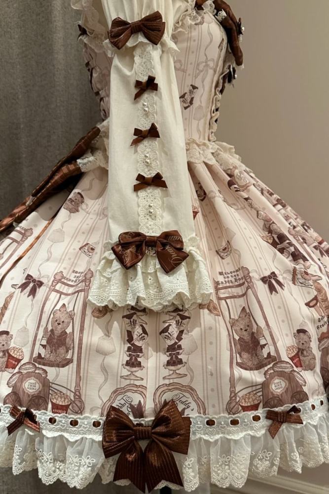Meng Fu Zi Bear Workshop Classic Lolita Dress and Blouse