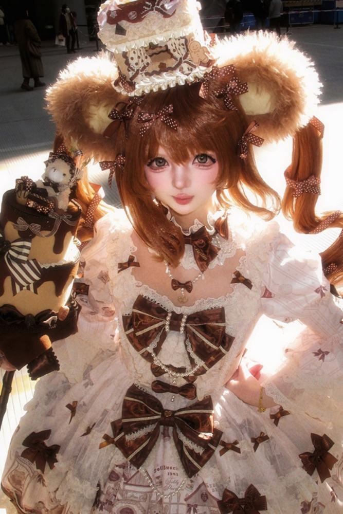 Meng Fu Zi Bear Workshop Classic Lolita Dress and Blouse