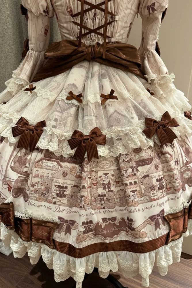 Meng Fu Zi Bear Workshop Classic Lolita Dress and Blouse