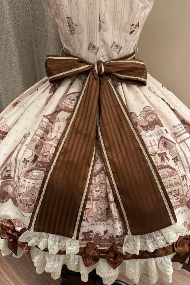 Meng Fu Zi Bear Workshop Classic Lolita Dress and Blouse
