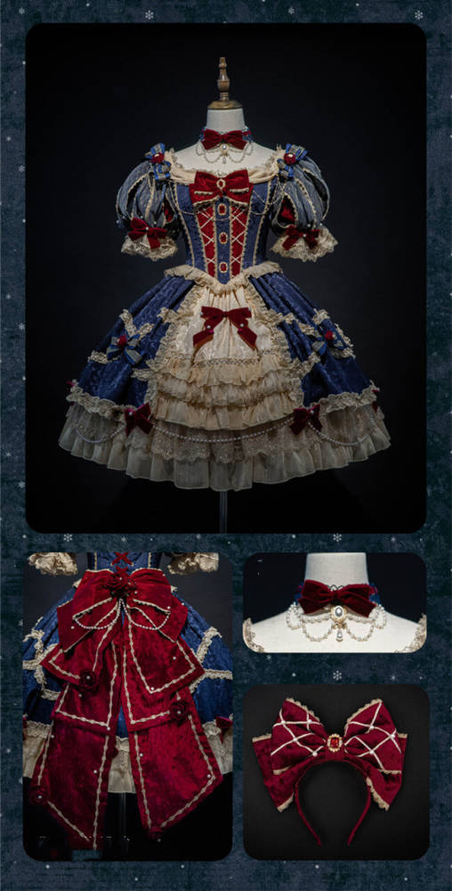 Snow White Classic Lolita Dress One Piece