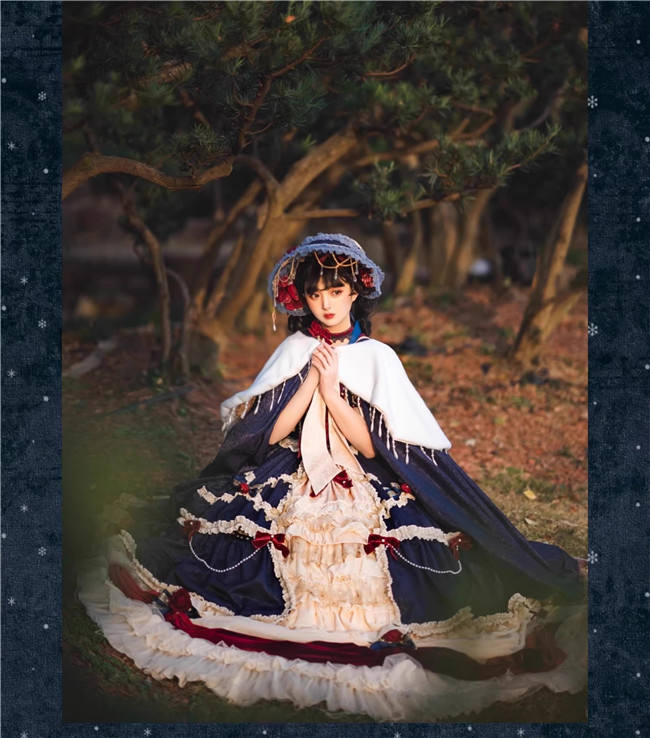 Snow White Classic Lolita Dress One Piece