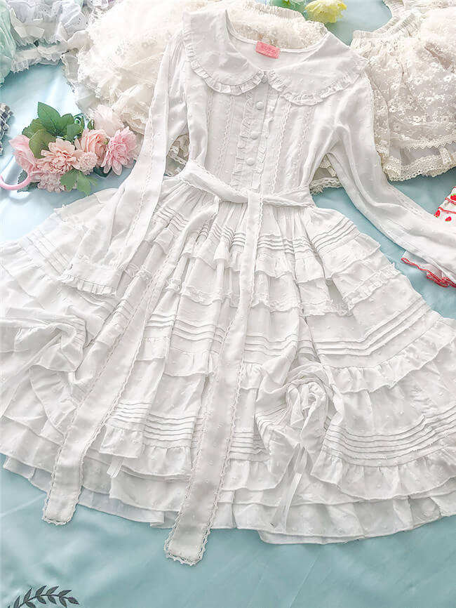 Sweet Ruffles Lolita Dress One Piece