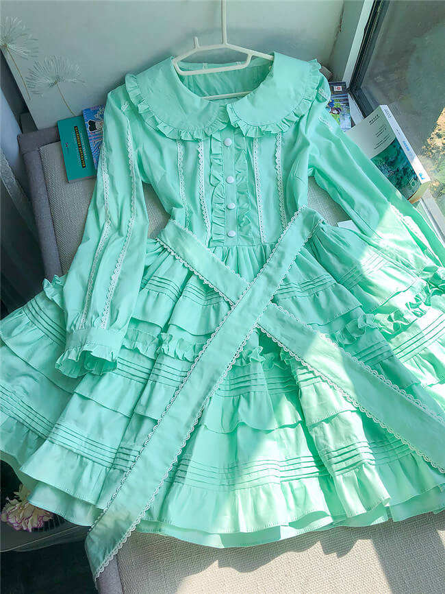 Sweet Ruffles Lolita Dress One Piece