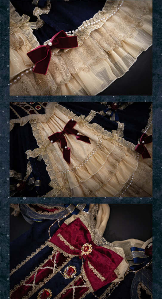 Snow White Classic Lolita Dress One Piece