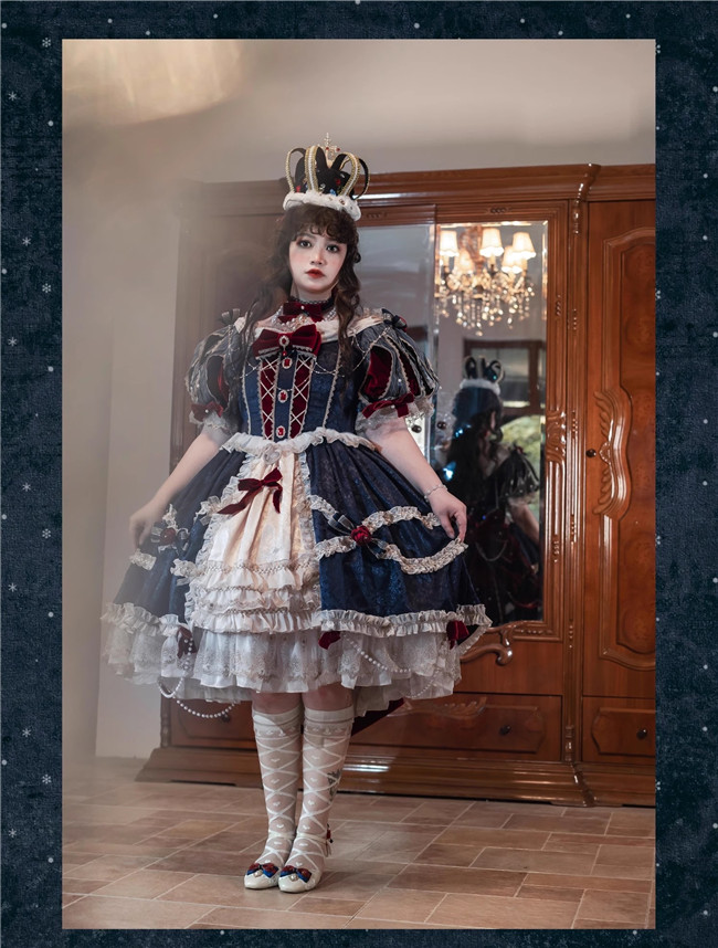 Snow White Classic Lolita Dress One Piece -Snow White Lolita Dress