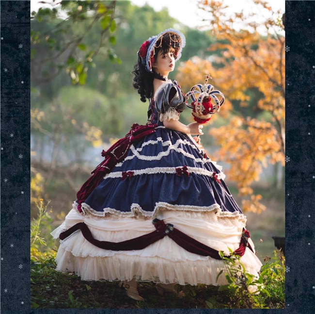 Snow White Classic Lolita Dress One Piece