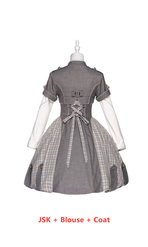 YUPBRO Lolita Vicabi Military Lolita Dress