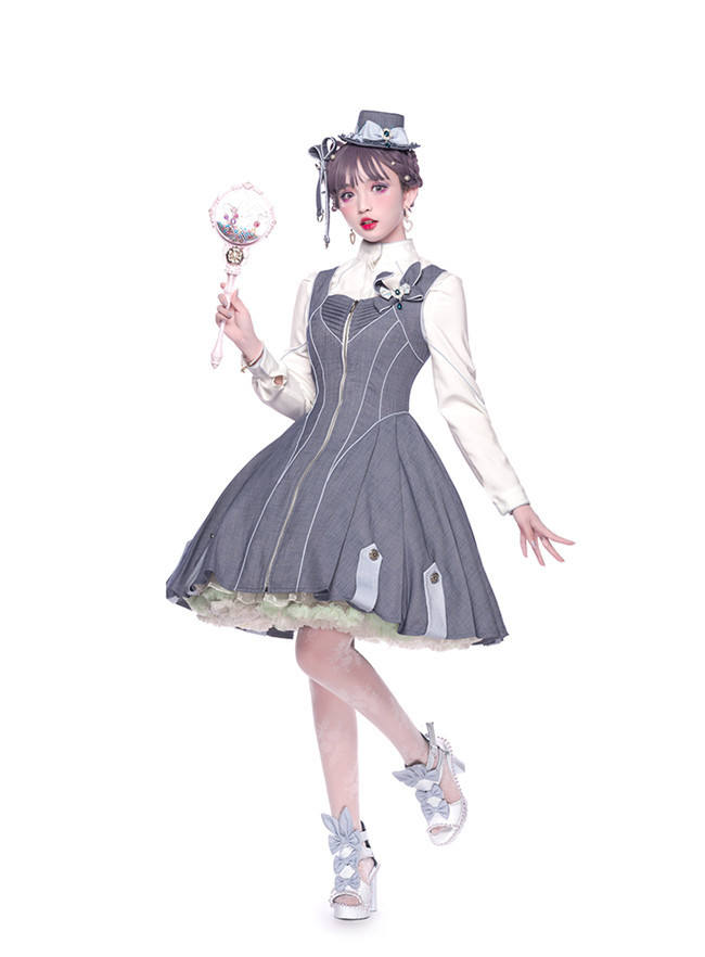 YUPBRO Lolita Vicabi Military Lolita Dress