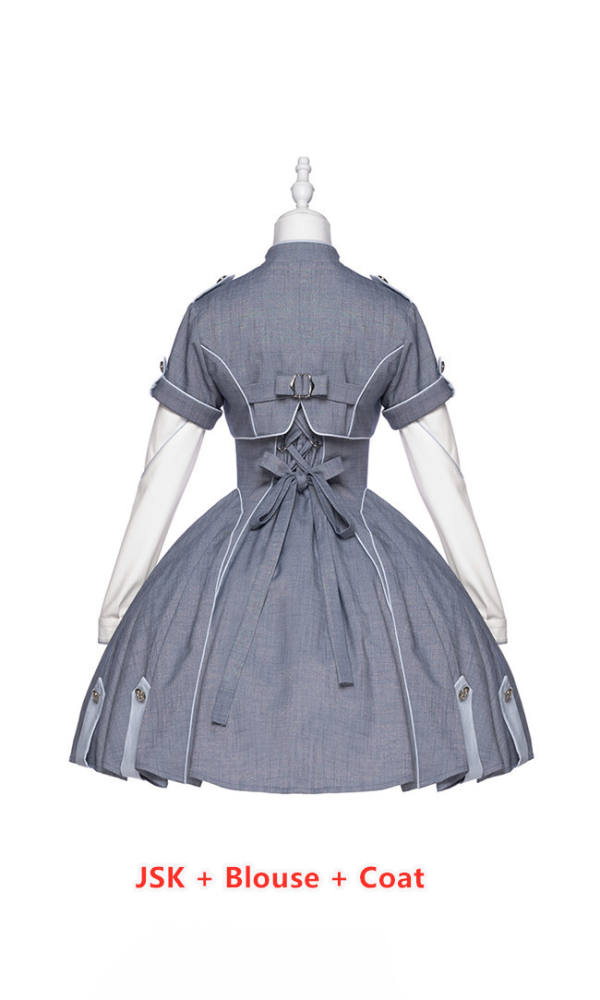 YUPBRO Lolita Vicabi Military Lolita Dress