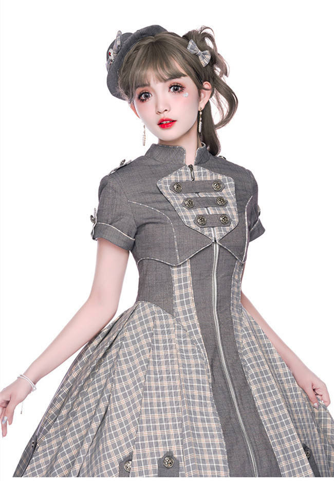 YUPBRO Lolita Vicabi Military Lolita Dress