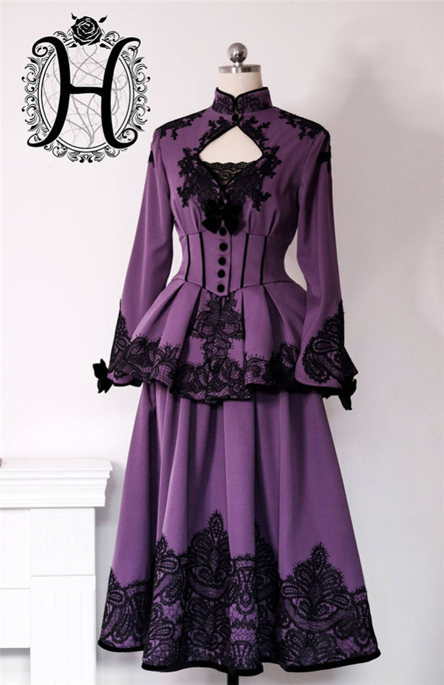 Henrietta Anonymous Invitation Lolita Coat, Skirt