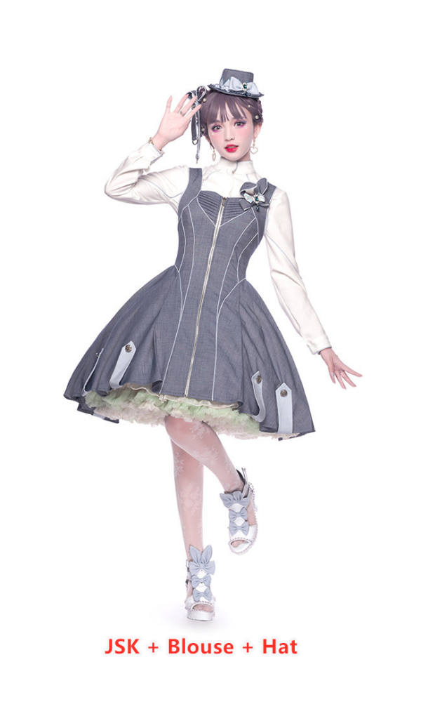 YUPBRO Lolita Vicabi Military Lolita Dress