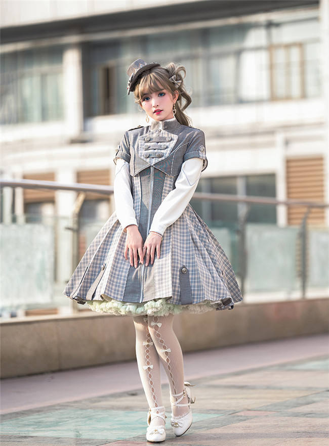 YUPBRO Lolita Vicabi Military Lolita Dress