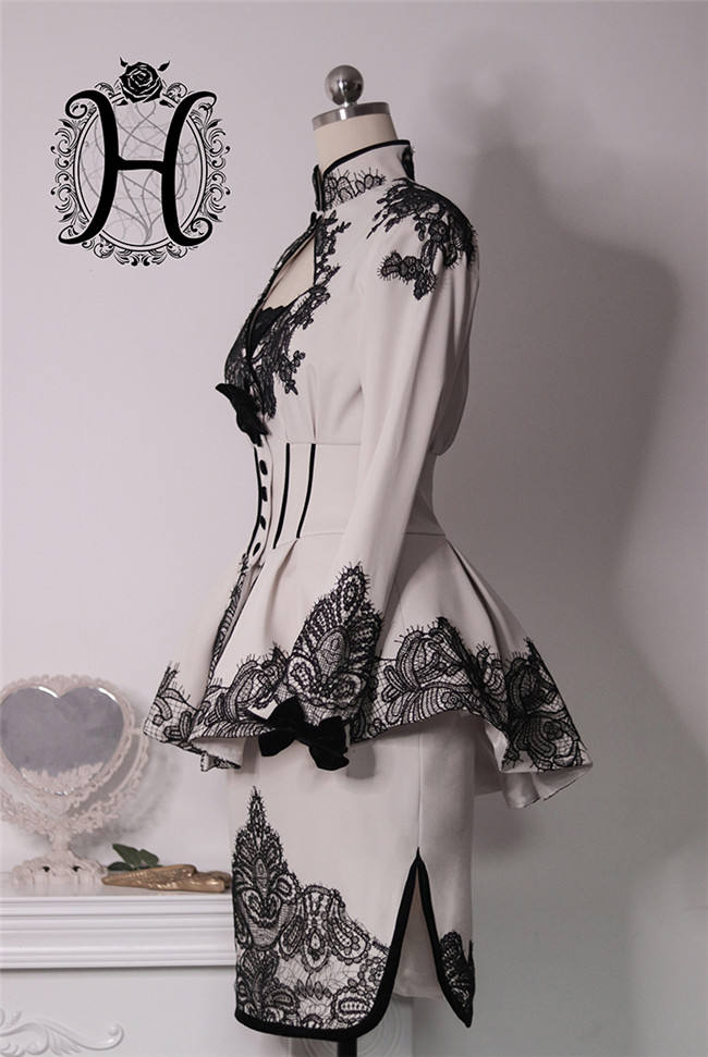 Henrietta Anonymous Invitation Lolita Coat, Skirt