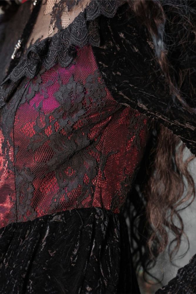 Blood Supply Rose Graveyard Gothic One Piece