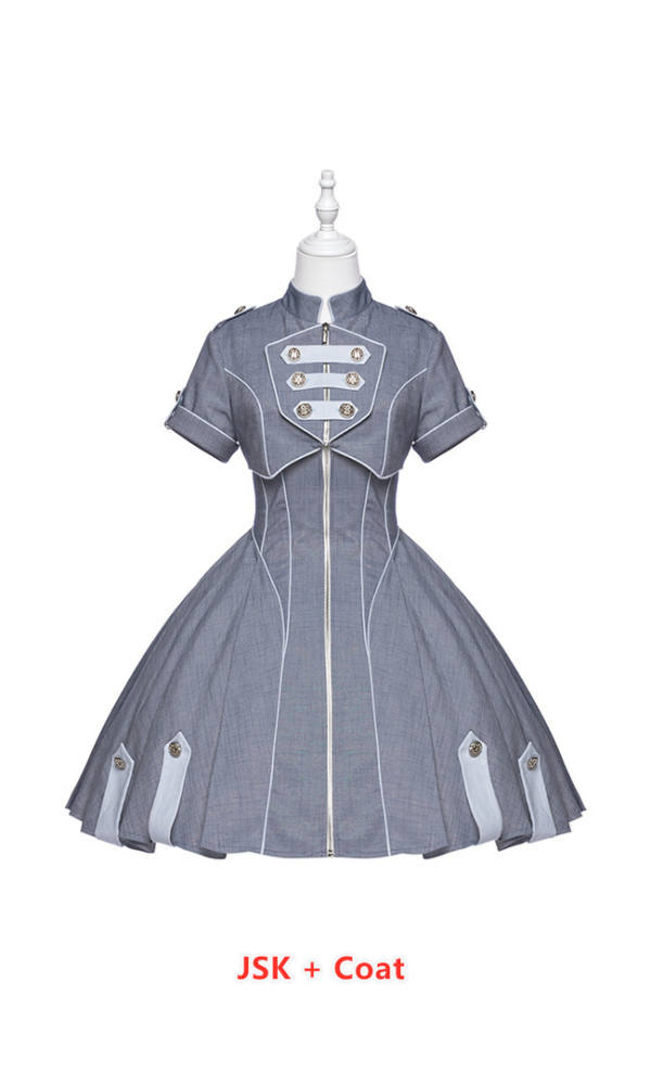 YUPBRO Lolita Vicabi Military Lolita Dress