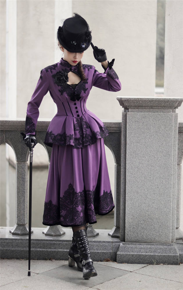 Henrietta Anonymous Invitation Lolita Coat, Skirt