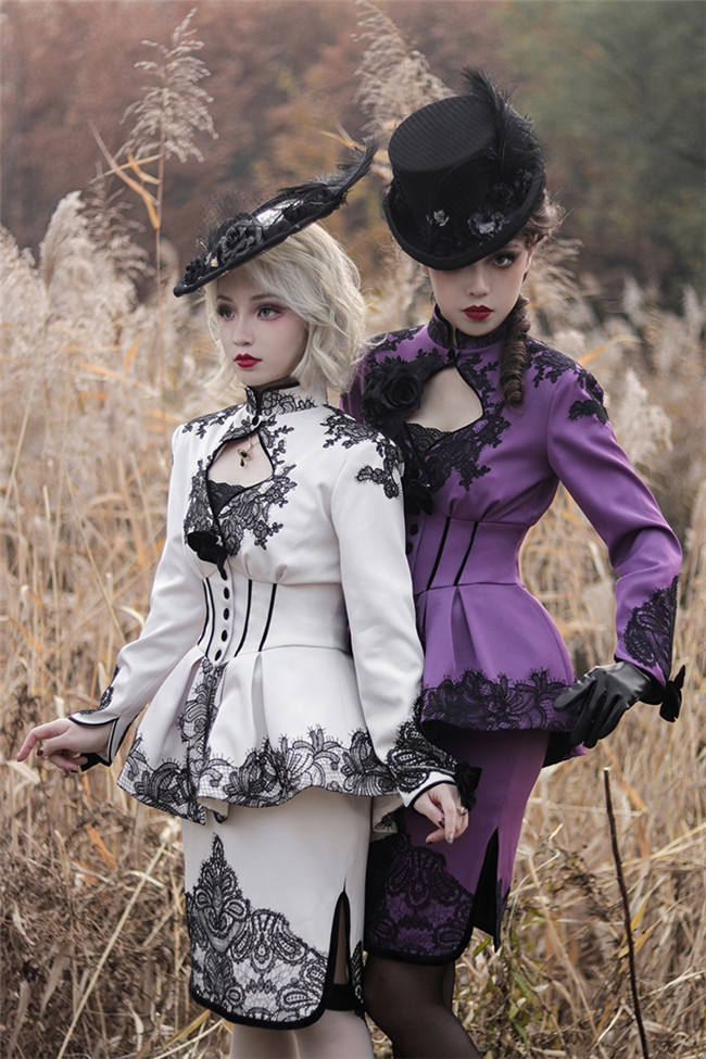 Henrietta Anonymous Invitation Lolita Coat, Skirt