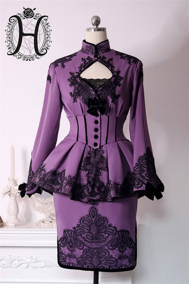 Henrietta Anonymous Invitation Lolita Coat, Skirt