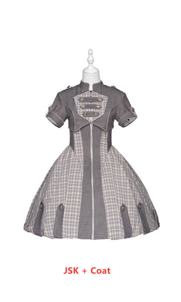 YUPBRO Lolita Vicabi Military Lolita Dress