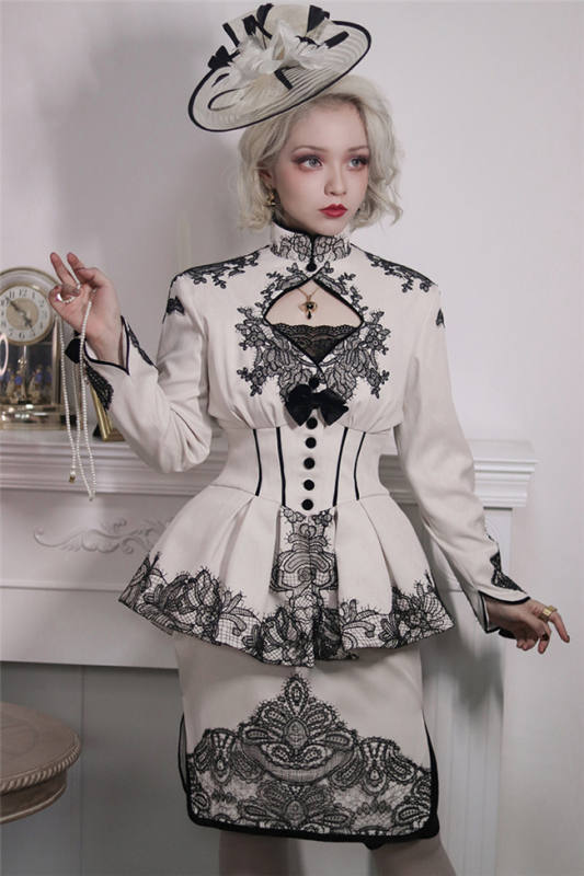 Henrietta Anonymous Invitation Lolita Coat, Skirt