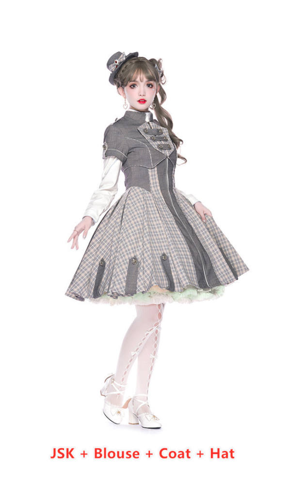 YUPBRO Lolita Vicabi Military Lolita Dress