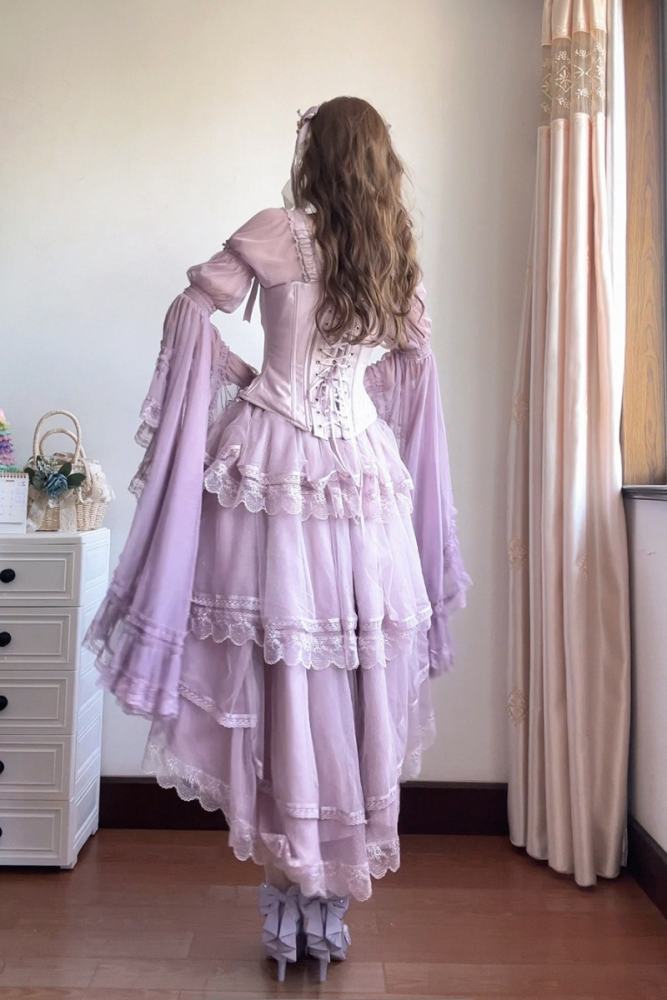 Forest Song ~Cloris~ Hime Sleeves Gothic Lolita Blouse 6 Colors