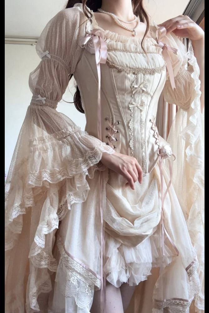 Forest Song ~Cloris~ Hime Sleeves Gothic Lolita Blouse 6 Colors