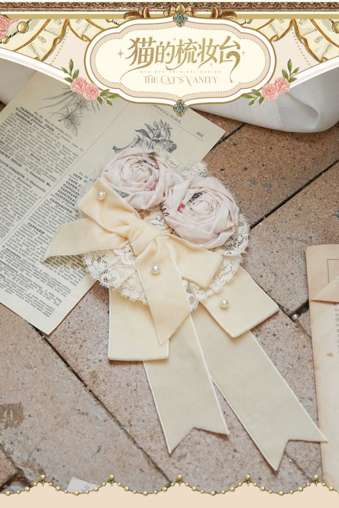 NyaNya Lolita ~The Cat’s Vanity~ Lolita Headdress and Sleeves