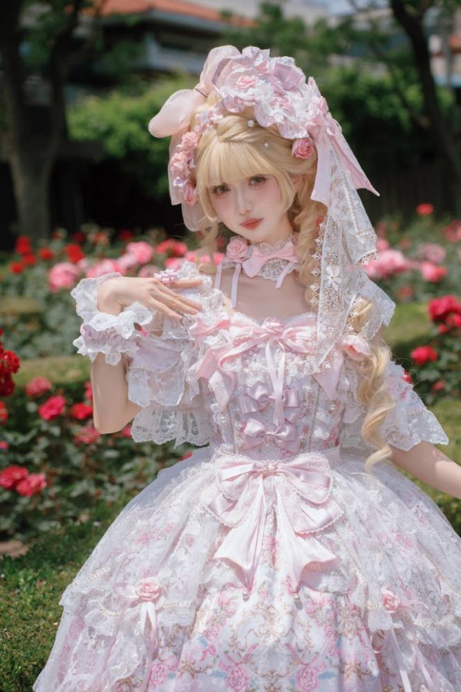Bramble Rose ~The Roses in the Palace~ Hime Lolita JSK 3 Colors