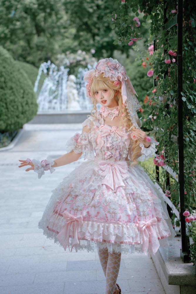 Bramble Rose ~The Roses in the Palace~ Hime Lolita JSK 3 Colors
